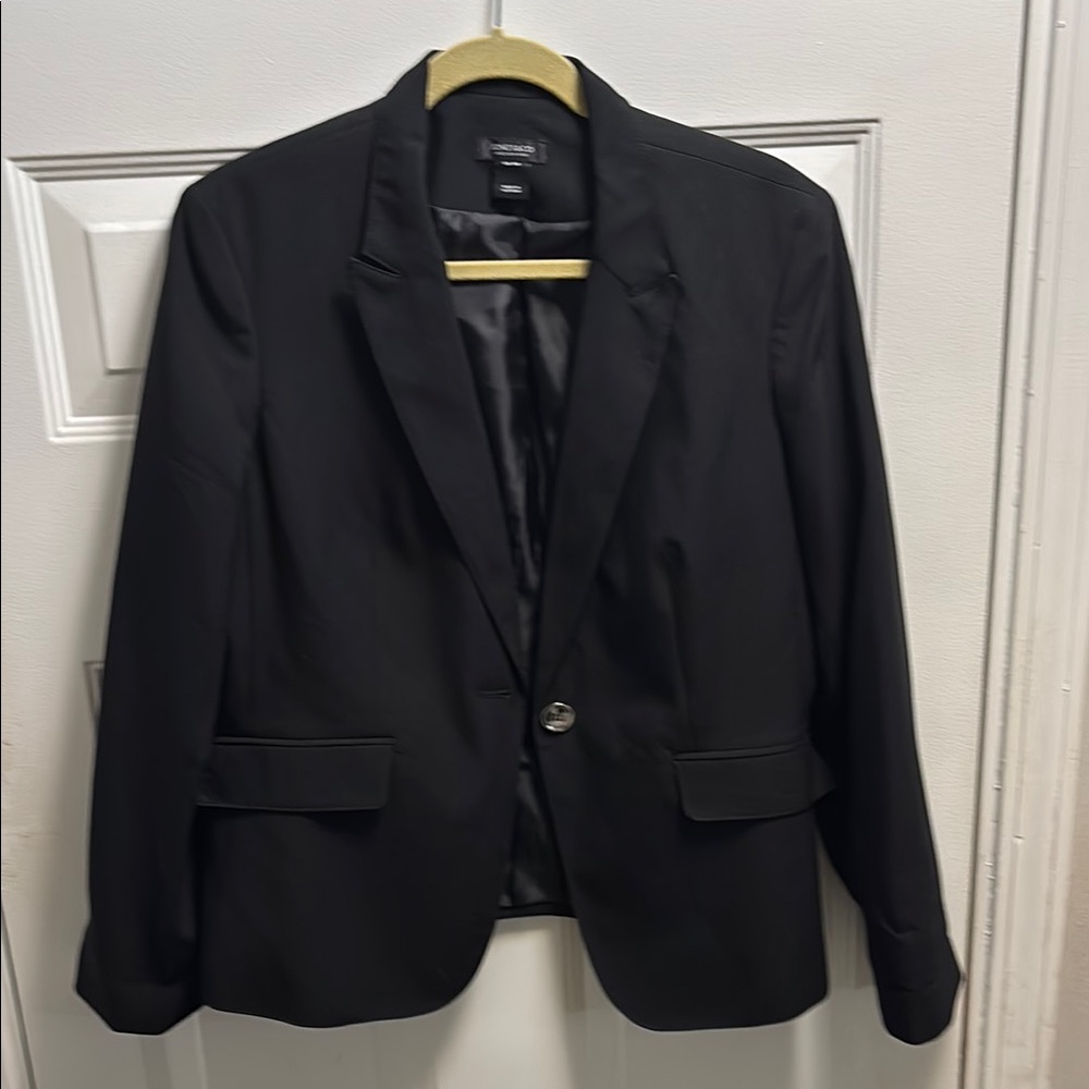 Jones & Co Women's Black Blazer size 14P